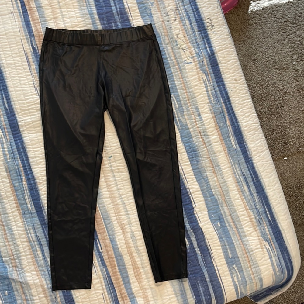 Faux Leather Leggings